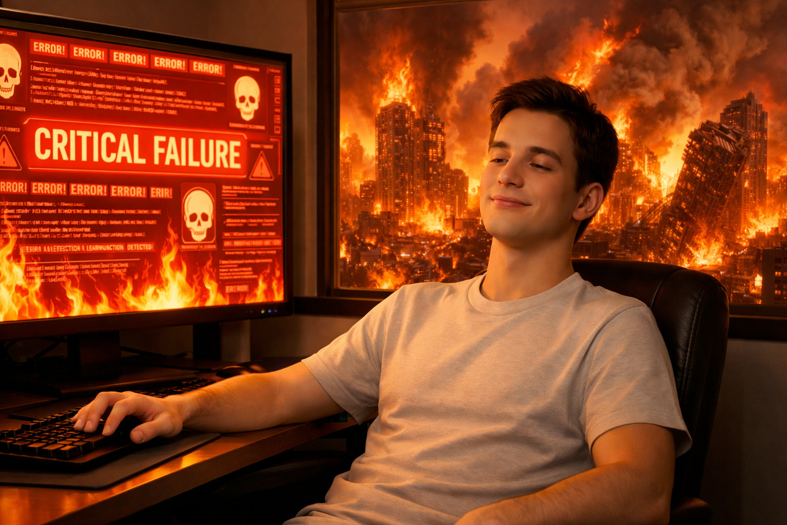 Vibe coder security illustration